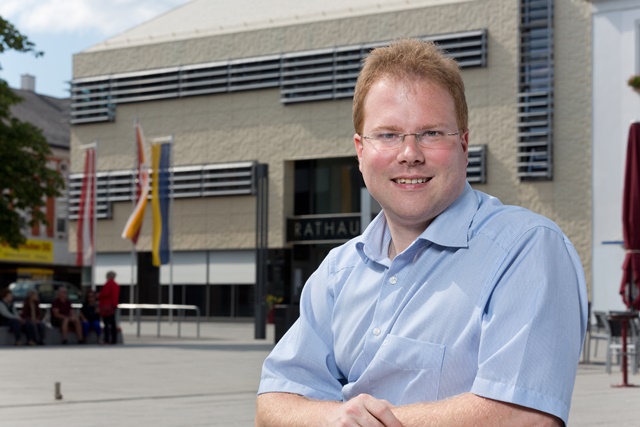 MIt 32 Jahren der jüngste Ortschef des Bezirks - Neo-Bürgermeister Christoph Artner (Bild: ©Werner Jäger)