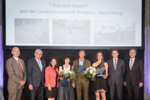 Sieger der Kategorie „Gemeinde / Städte“: Amt der Landeshauptstadt Bregenz ©KFV/APA-Fotoservice/Buchacher